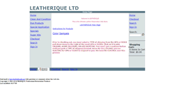 Desktop Screenshot of leatherique.org