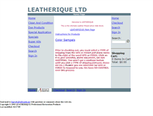 Tablet Screenshot of leatherique.org